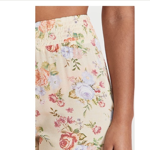 NWT WeWoreWhat Floral Smocked Flare Pants - Picture 4 of 10